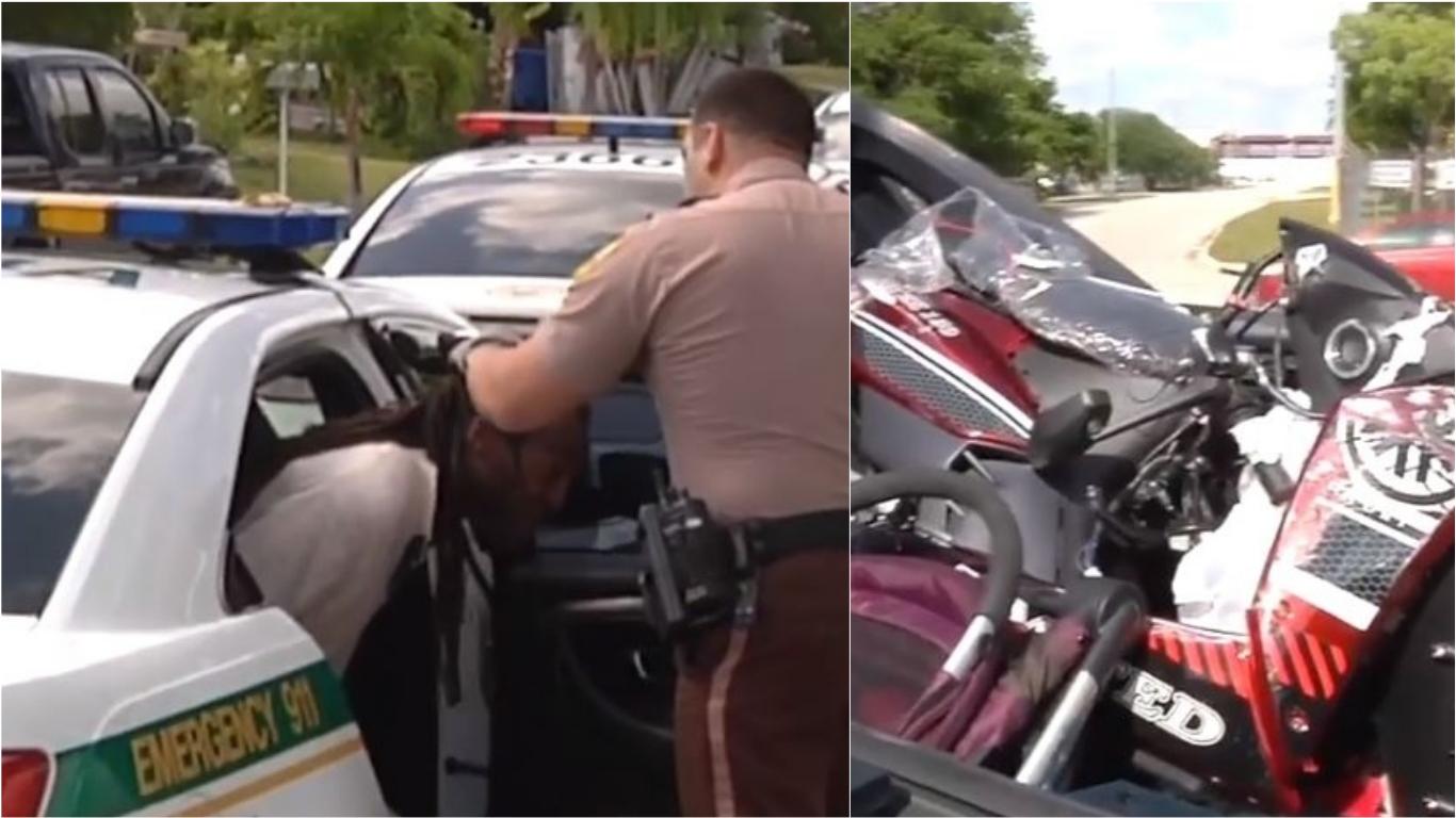 Conductor Atropella A Motociclista En Miami Y Se Da A La Fuga Testigos