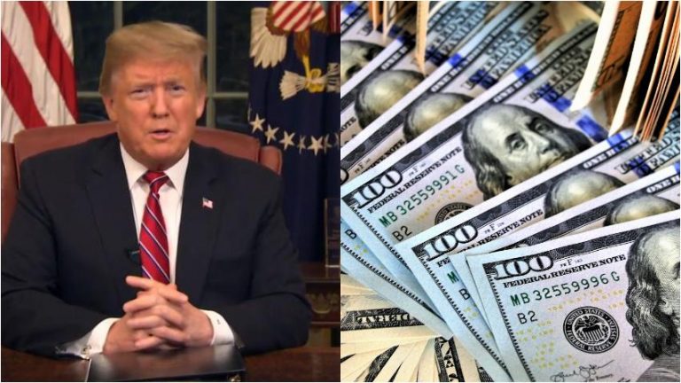 Presidente Trump Dona 100 Mil Dólares De Su Salario Al Departamento De ...