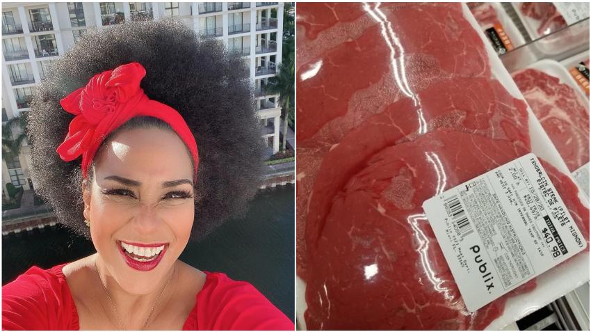 Cantante Cubana Aymee Nuviola Se Queja Del Precio De La Carne En Publix Le Llueven Las Criticas