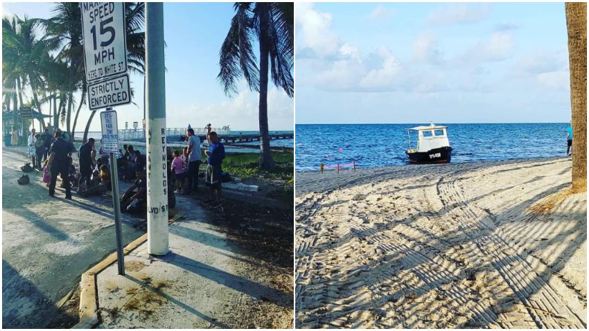 Vídeo Guardafronteras Cubanos Persiguen A Balseros Que Escapan De La Isla